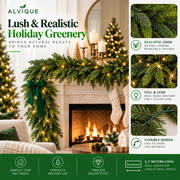 Alvique™  Holiday Cedar Garland