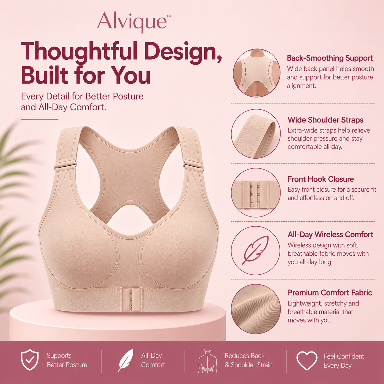 Alvique™ Posture Bra