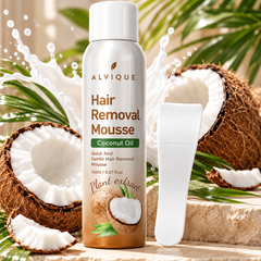 Alvique Coconut Hair Removal Mousse Kit