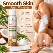 Alvique Coconut Hair Removal Mousse Kit