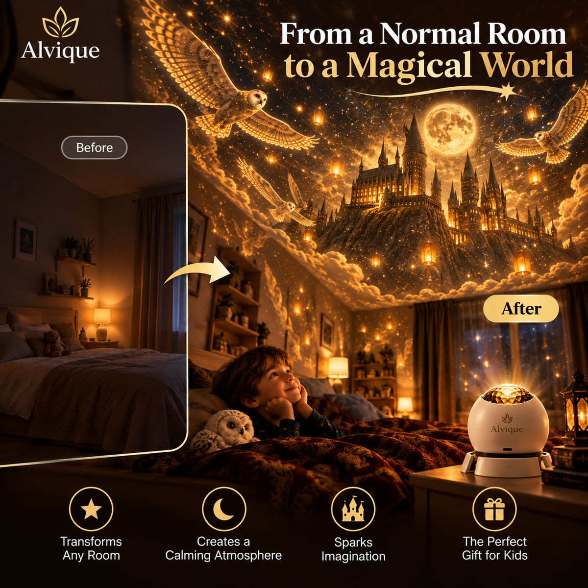AlviqueGlow Wizarding Lights
