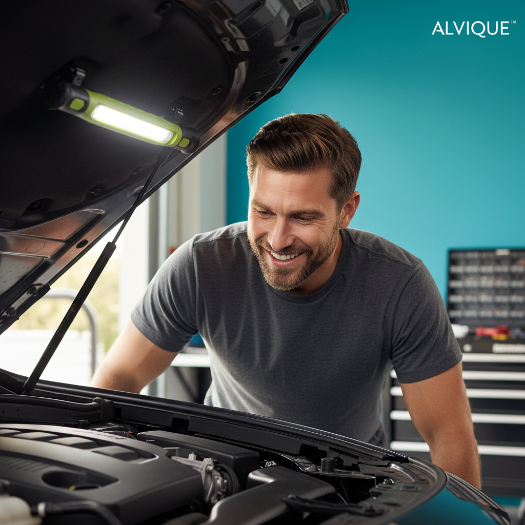Alvique ™ Led Magnetic Work Light Bar