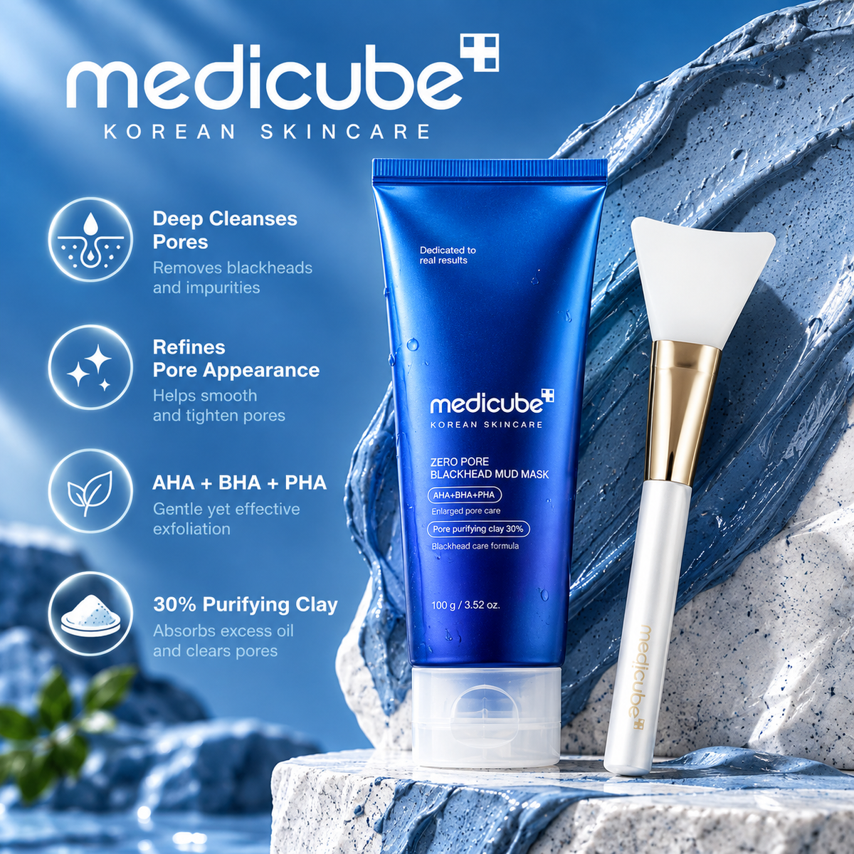 Medicube Zero Pore Blackhead Mud Mask