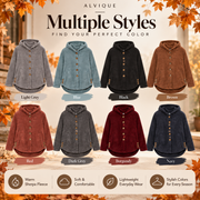 Winter Plush Round Neck Coat
