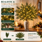 Lifelike Norfolk Pine Branches