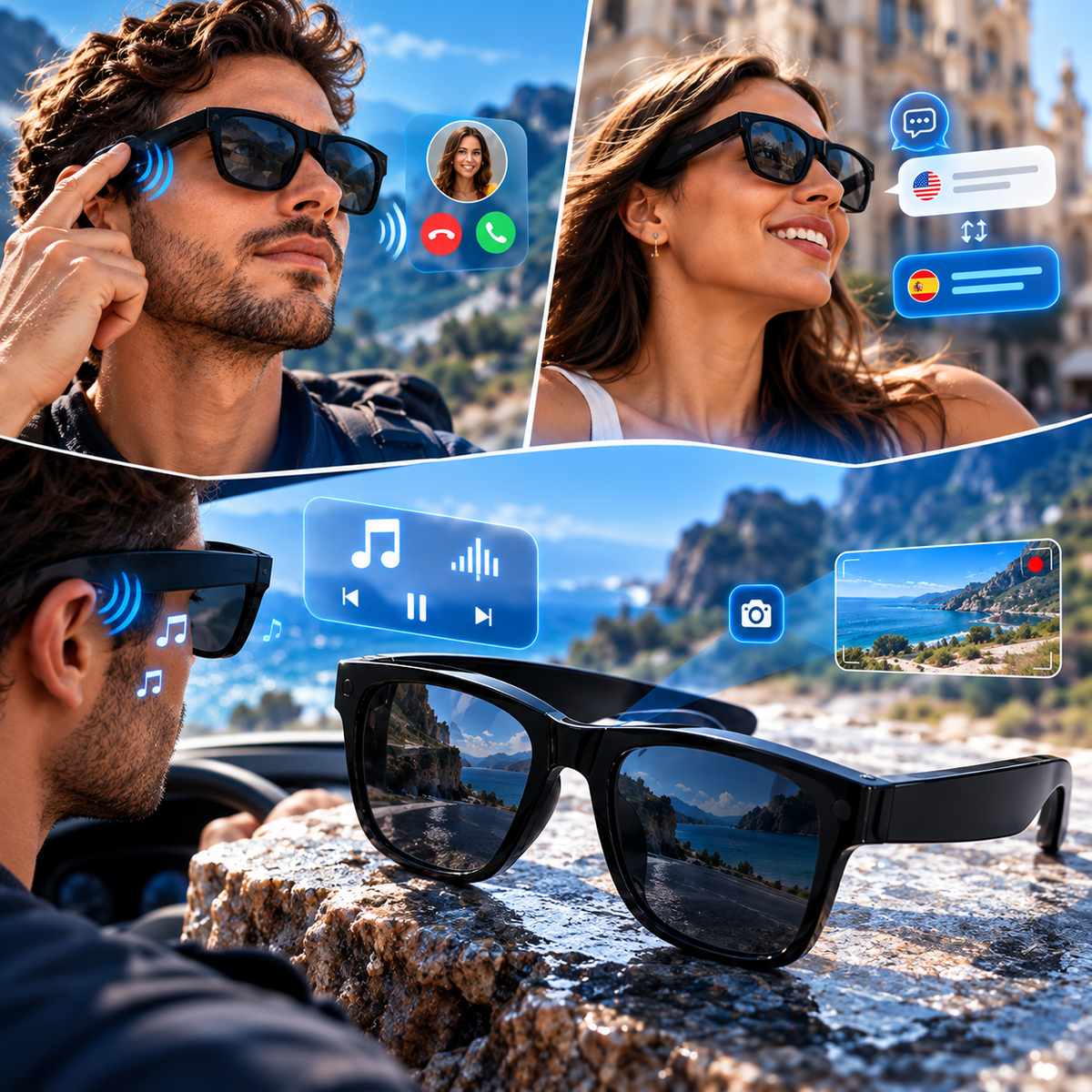Alvique™ AI Smart Glasses