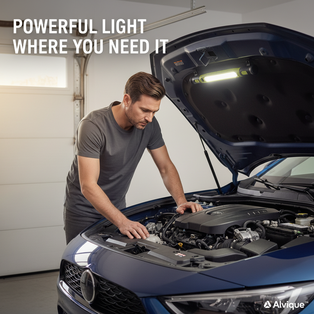 Alvique ™ Led Magnetic Work Light Bar