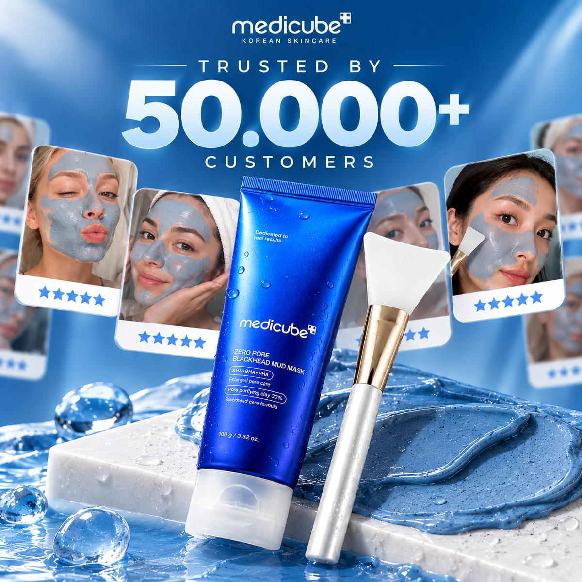 Medicube Zero Pore Blackhead Mud Mask