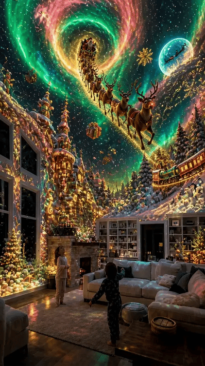 Christmas Immersive Projection