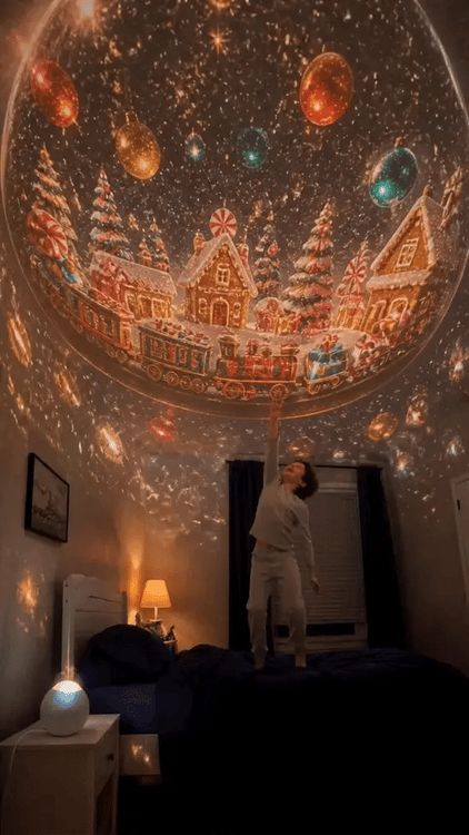 Adjustable Christmas Projection