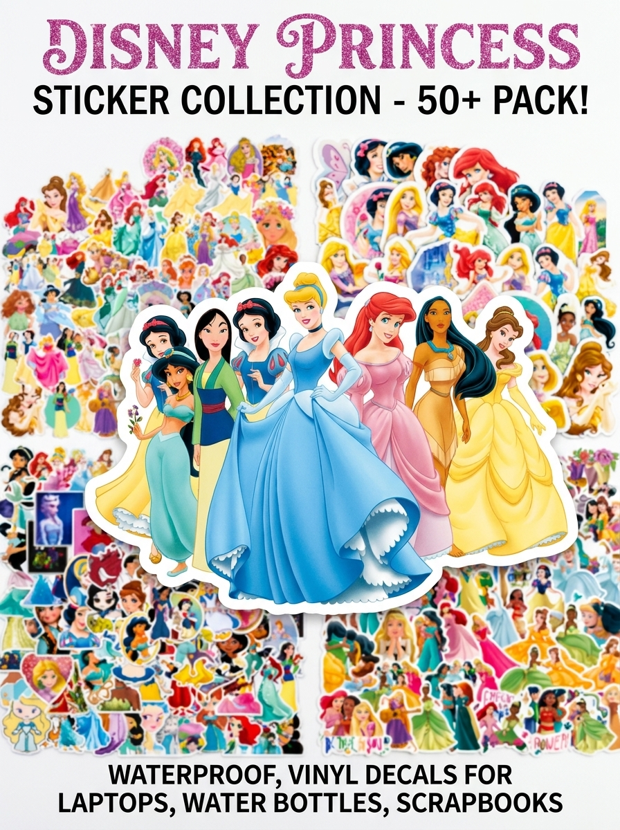 Disney Stickers (50 pcs)