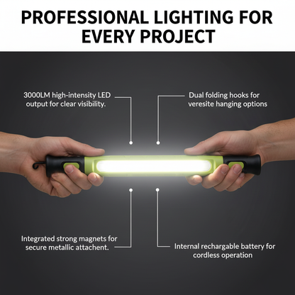 Alvique ™ Led Magnetic Work Light Bar